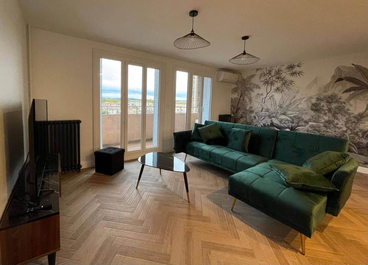 Appartement cosy avec vue imprenable sur la cité Carcasona Exterior foto